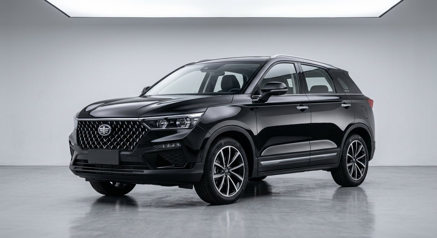 FAW T77 or similar — SUV rental car