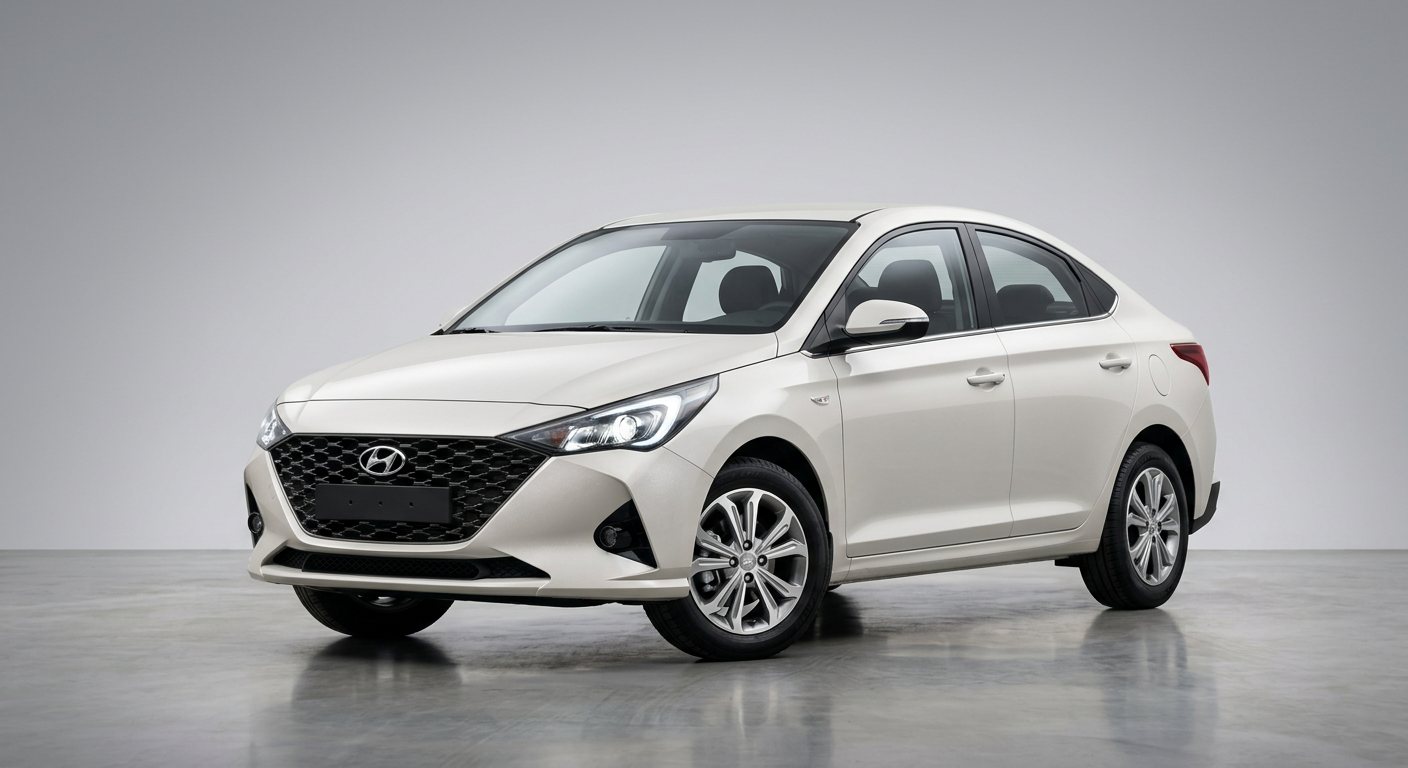 Hyundai Solaris or similar rental car in Lebanon