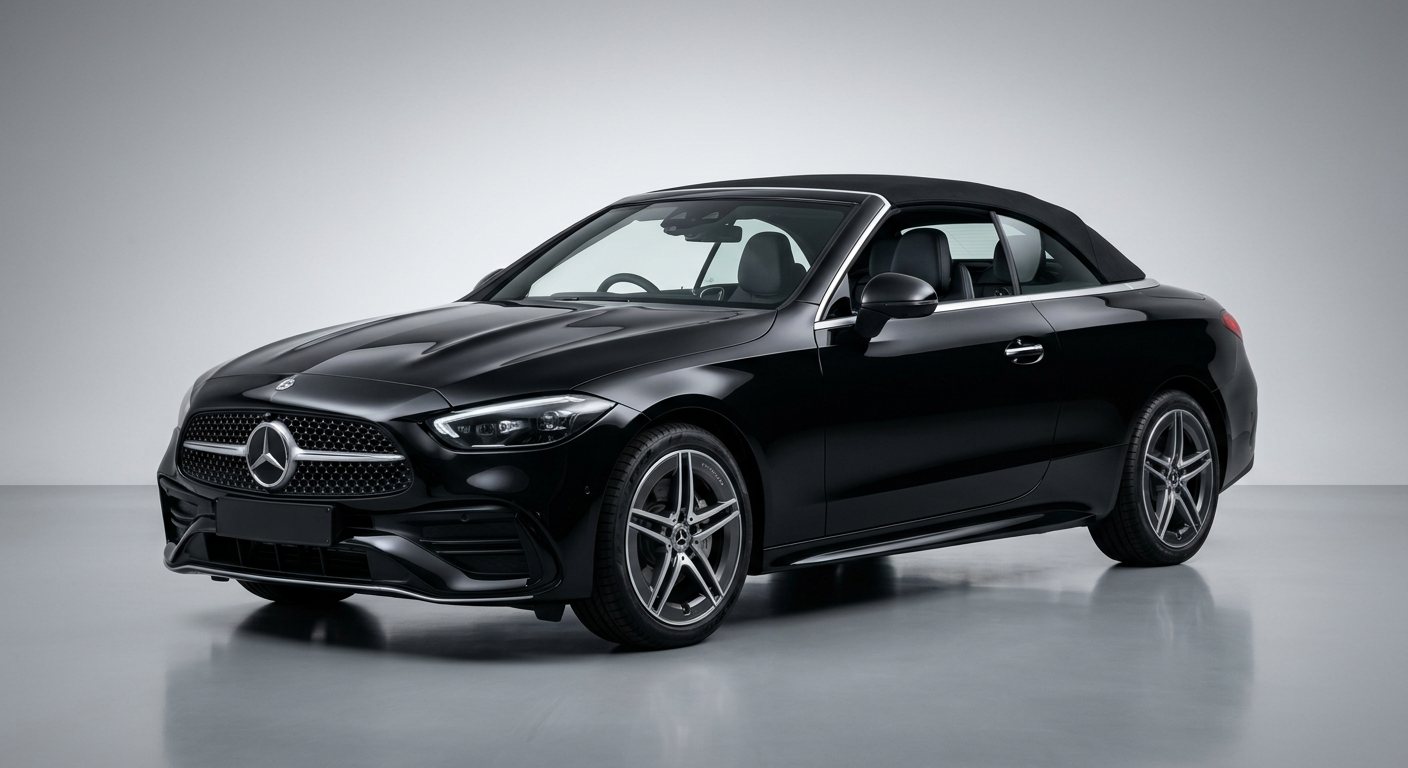Mercedes C-Class Convertible or similar — Luxury rental car